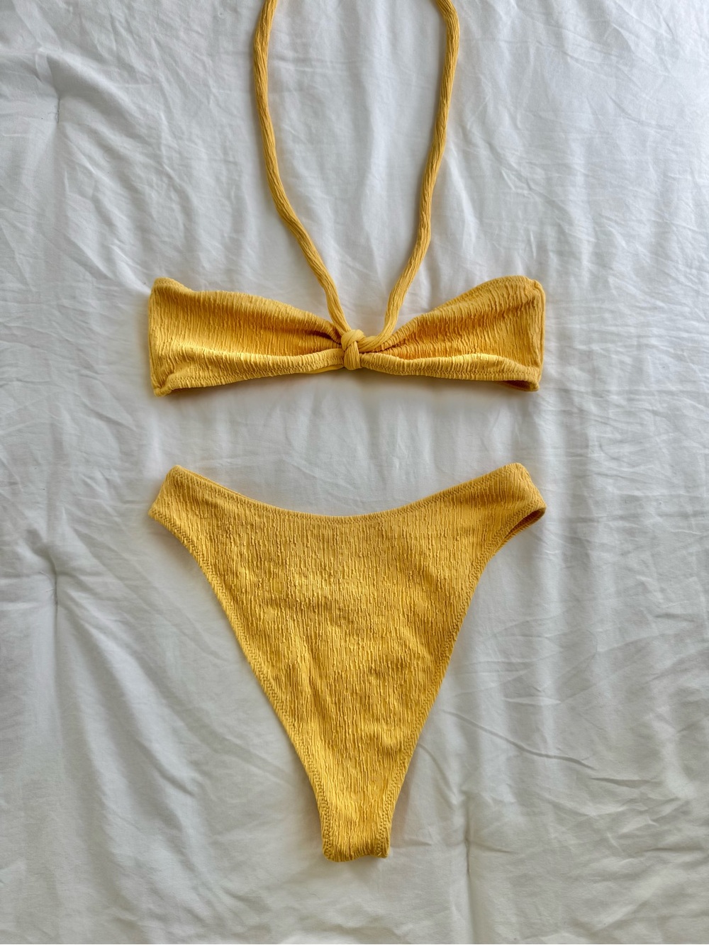 TJ Swim Yellow Bikini